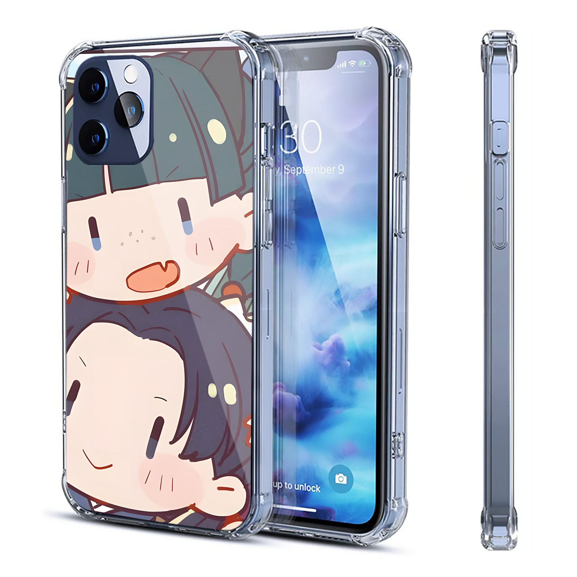 （画像用） 薬屋のひとりごと The Apothecary Diaries 【iPhone 12シリーズ対応】透明スマホケース（クリアソフトケース）
